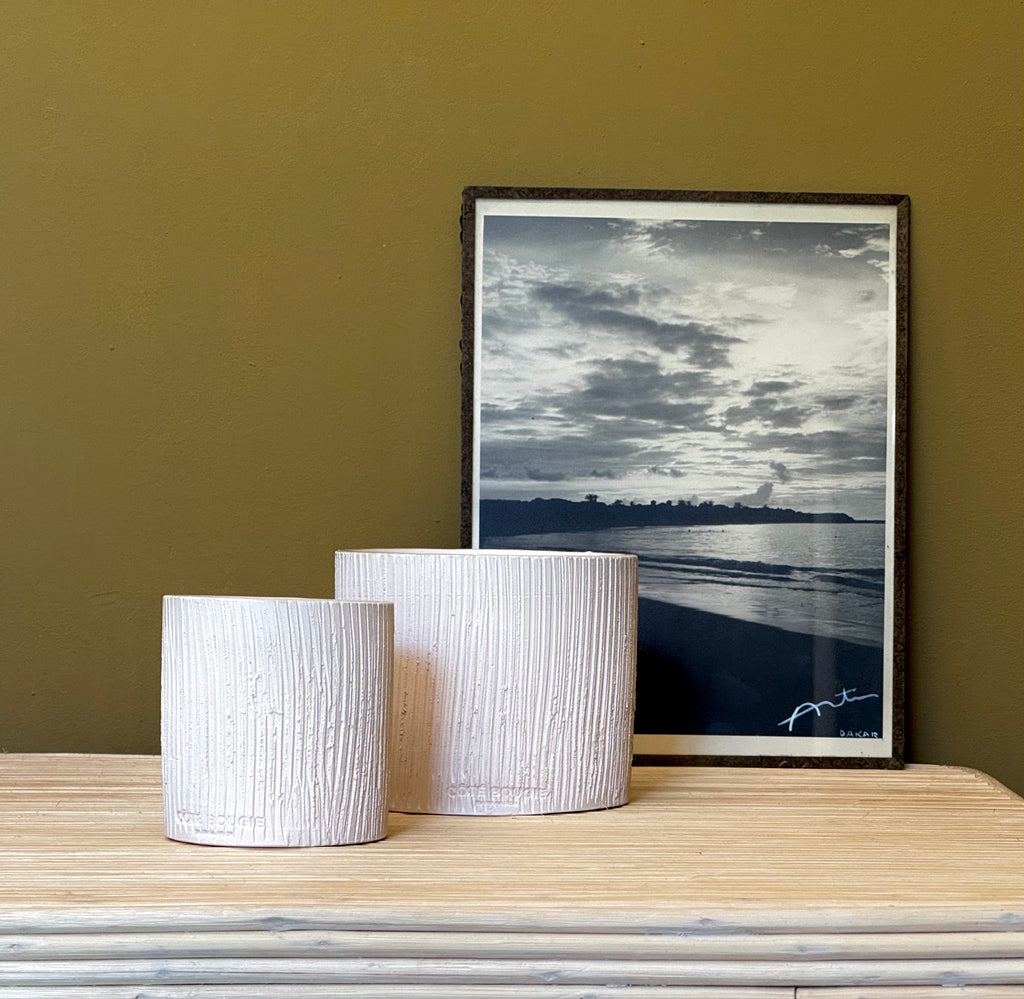 Striée blanche S - Senteur Fleur d'oranger