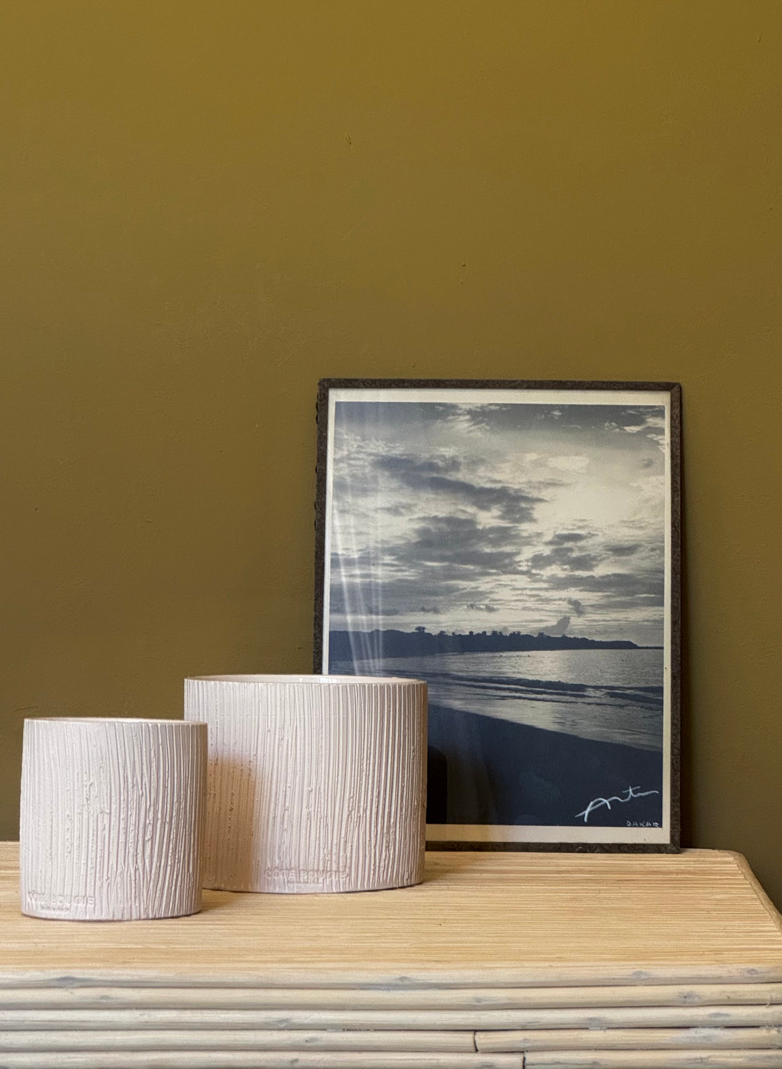 Striée blanche S - Senteur Fleur d'oranger