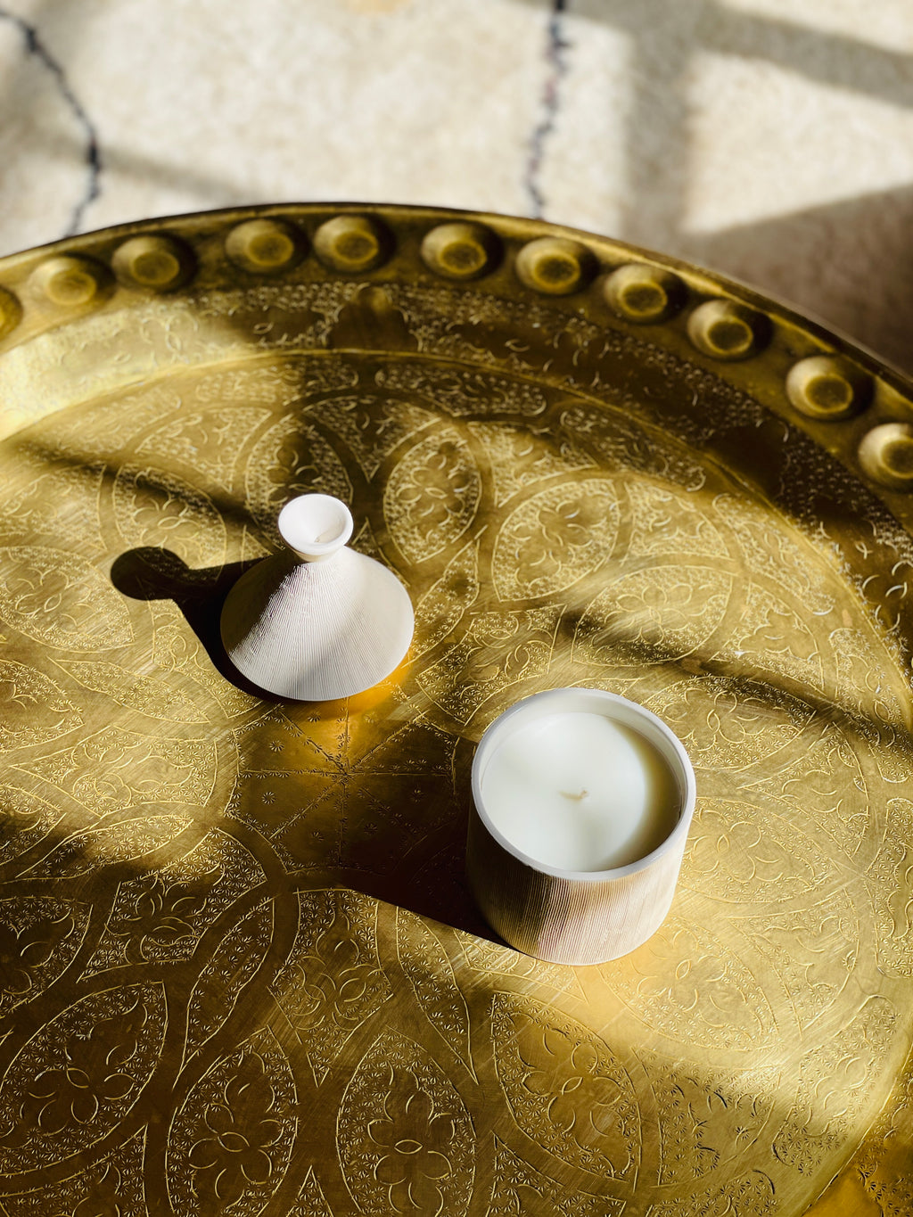 Tajine candle White - Senteur skin jbir