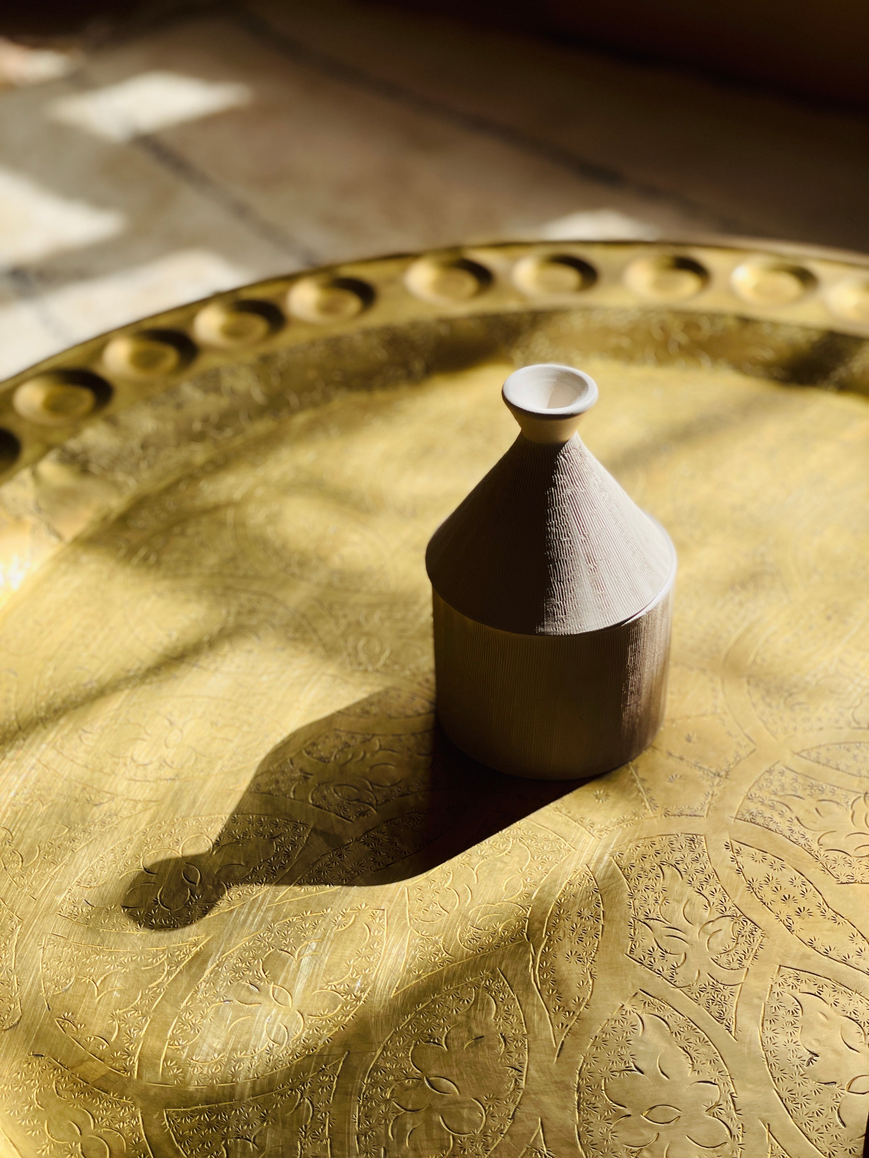 Tajine candle White - Senteur skin jbir