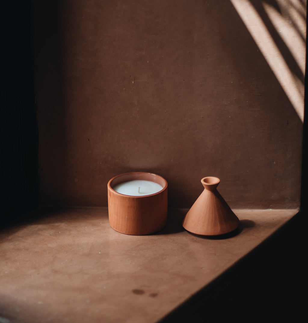 Tajine candle Terracota - Senteur Place des épices